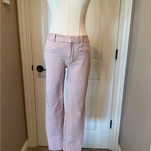 GAP Women's Soft Pink Skinny Ankle Pants